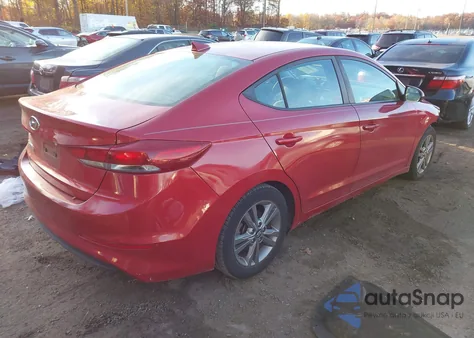 2018 Hyundai Elantra Sel from USA, damaged, VIN 5NPD84LF4JH375587